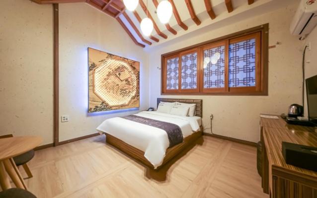 Jeonju Hanok Hotel Kung Exteriér fotografie