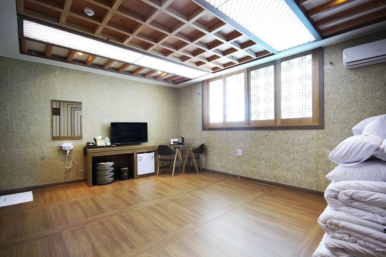 Jeonju Hanok Hotel Kung Exteriér fotografie